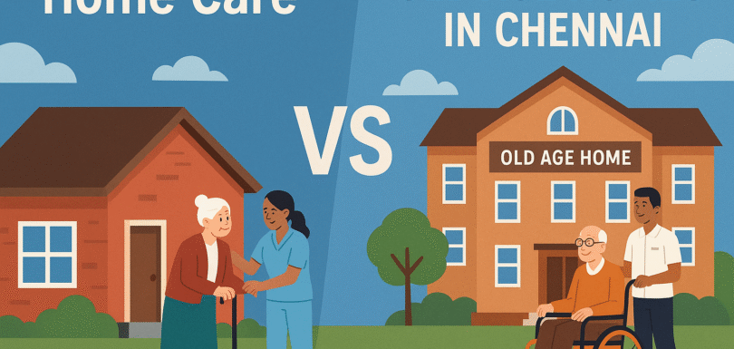 elder care Chennai 2025, home care services for elderly in Chennai, old age home alternatives Chennai, best elderly care options Chennai, home nursing vs retirement home Chennai, senior home care Chennai
